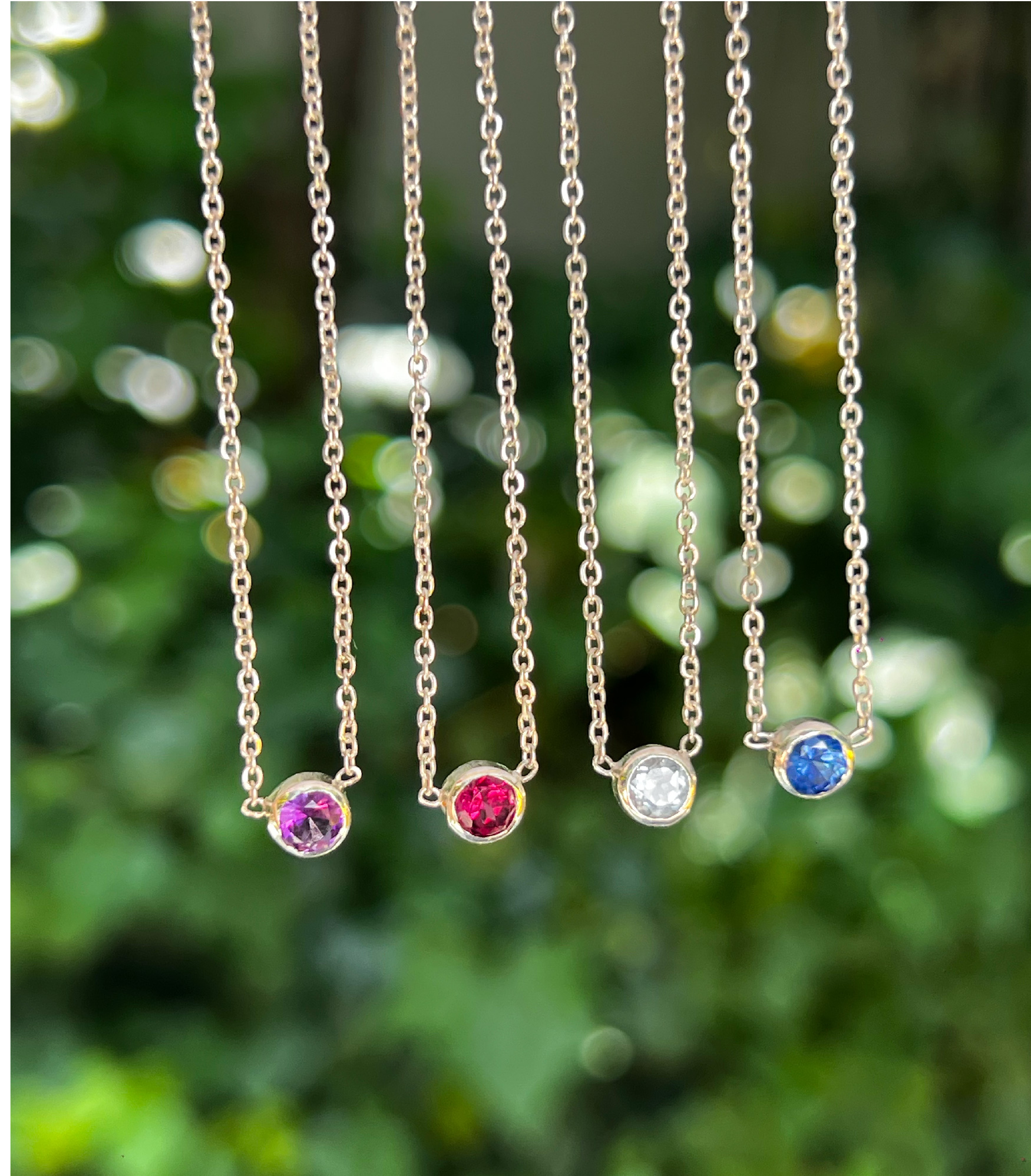 COLLAR BIRTHSTONE