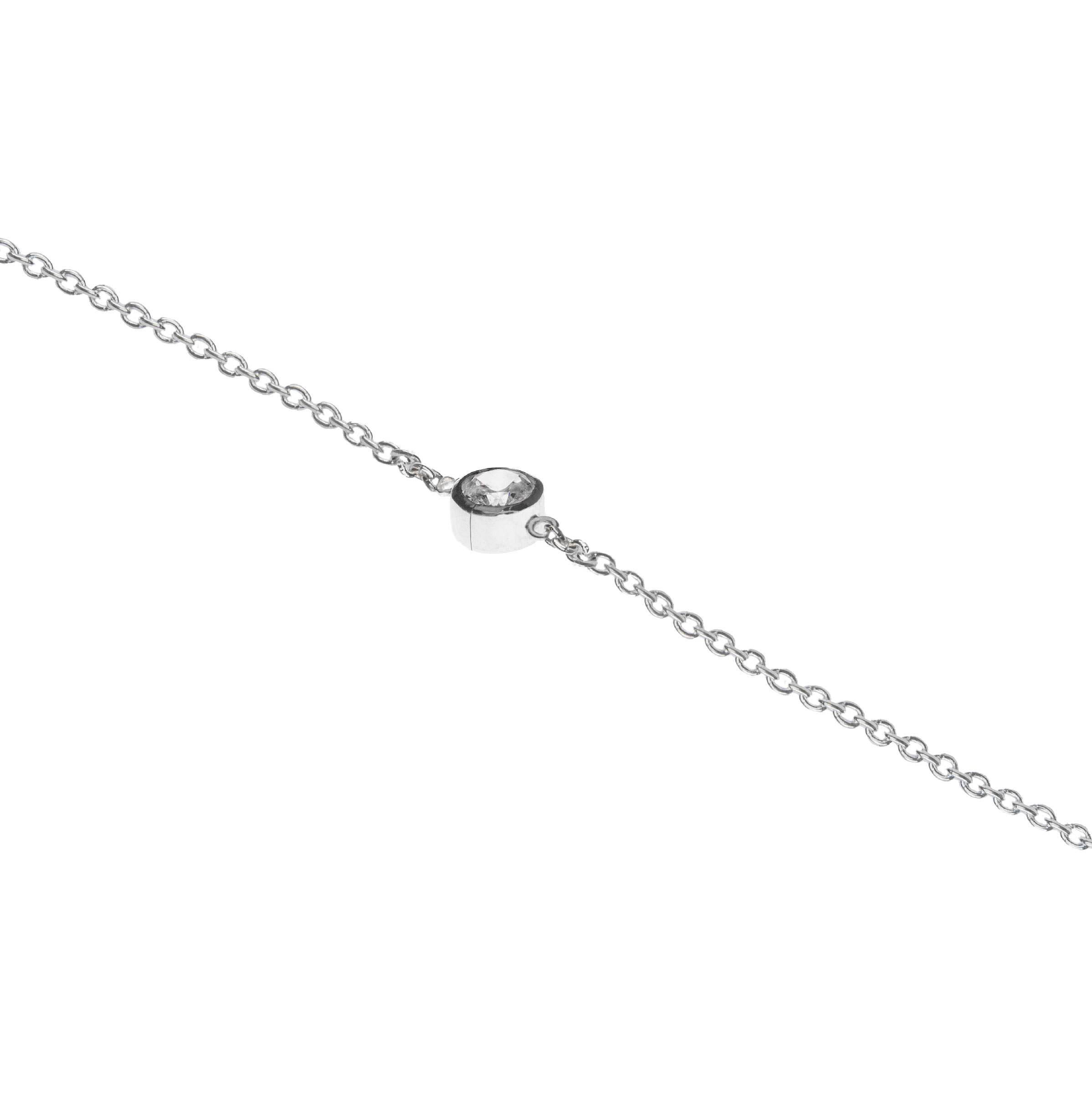 PULSERA CIRCONIA PLATA