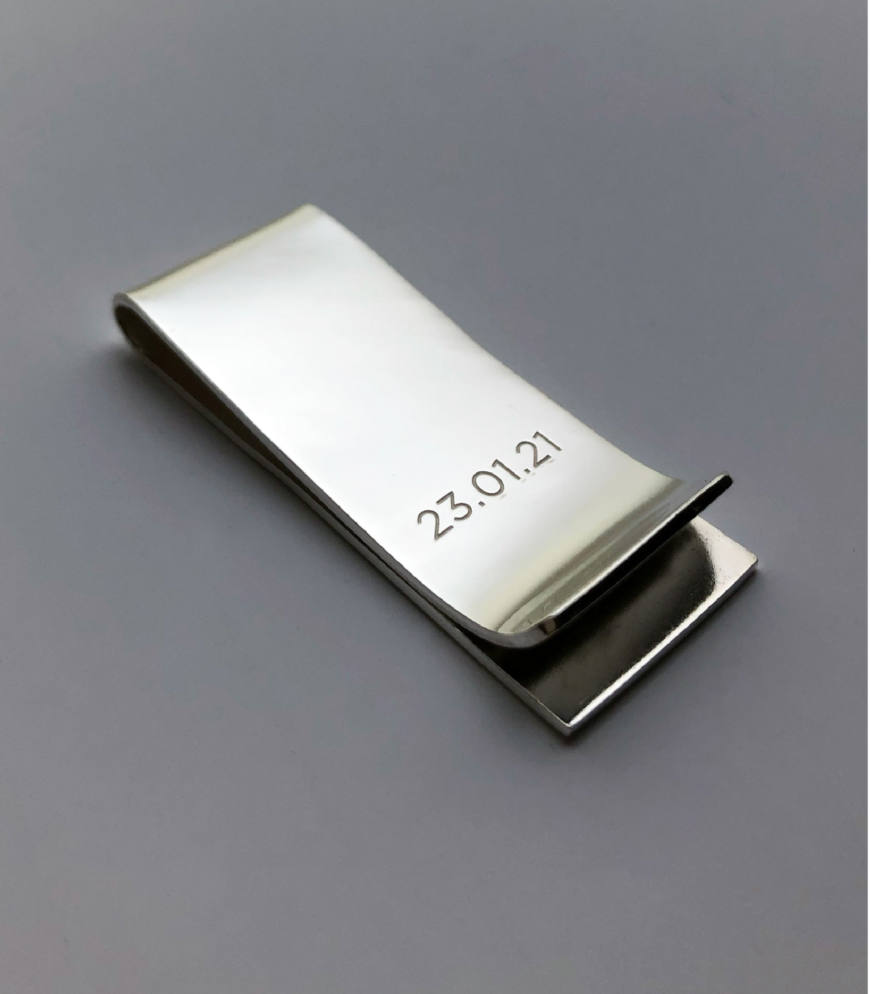 MONEY CLIP INICIALES VERTICAL